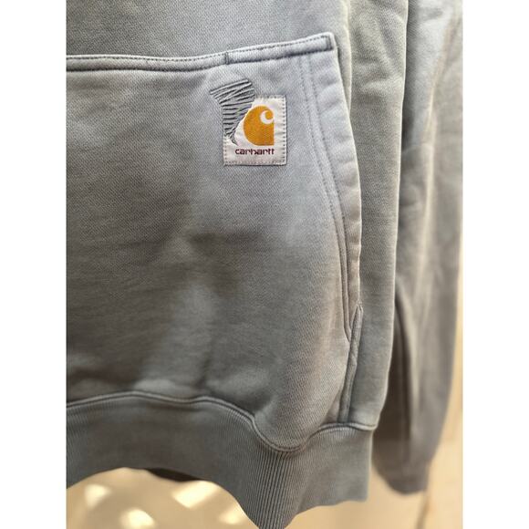 Carhartt WIP X INVINCIBLE Pigment Dyed Sweatshirt Mirror m med - Picture 12 of 13